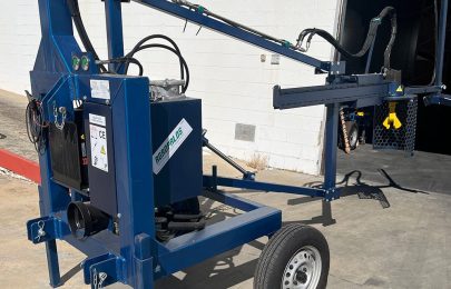 Nuevas mejoras de la máquina para clavar patas de invernadero